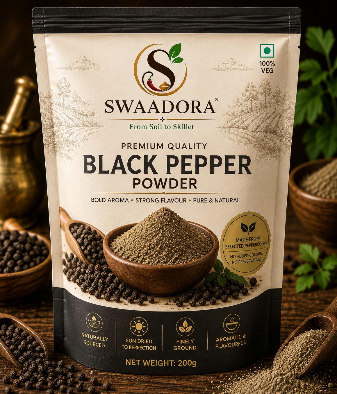 Black Pepper Powder